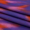 1 Yard Red and Purple Halftone Animal Stripes Comic Glitch Print Stretch Cotton Sateen Fabric